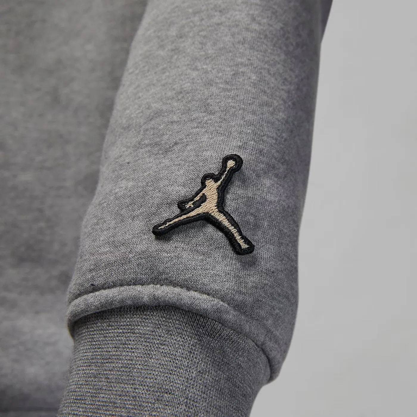 Свитшот с длинным рукавом Air Holiday Fleece Crew Jordan, серый — фото 2