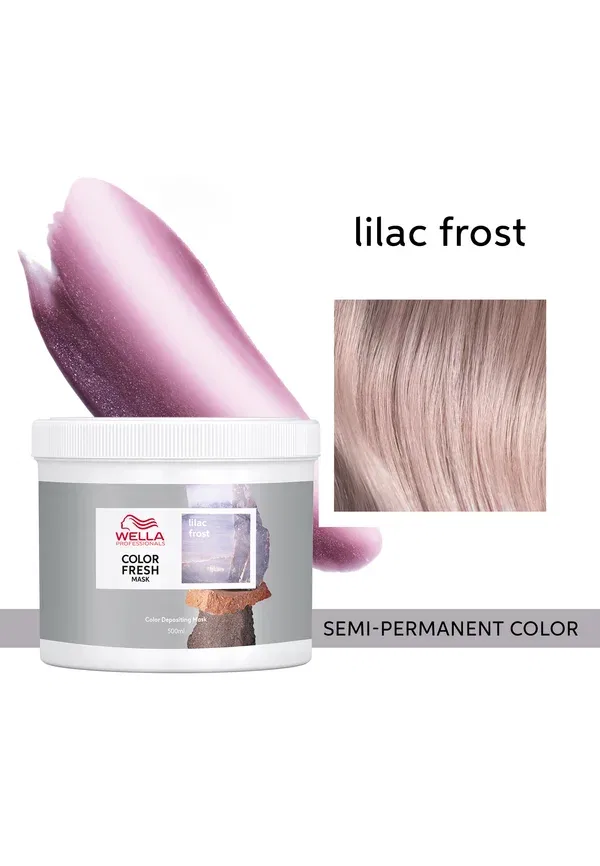 Маска для волос увлажняющая Color Fresh Mask Wella, Lilac Frost 500 мл — фото 3