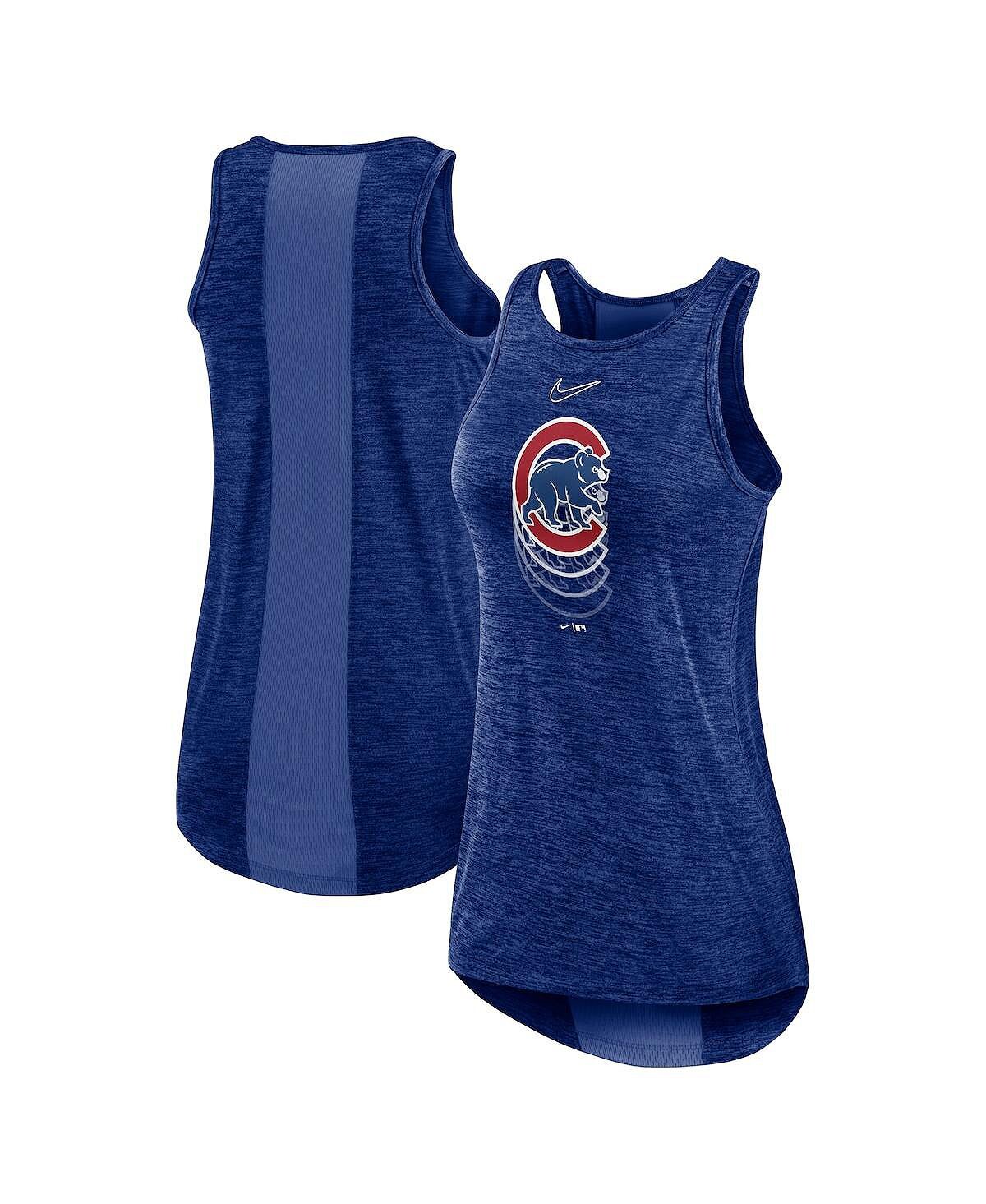 

Женская майка royal chicago cubs logo fade high neck performance tank top Nike, Синий, Женская майка royal chicago cubs logo fade high neck performance tank top Nike