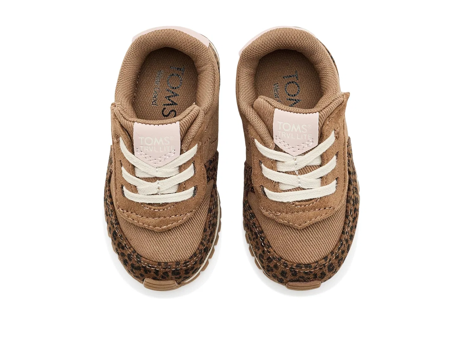 Кроссовки TRVL Lite Retro (для малышей и маленьких детей) Toms Kids, Light/Pastel Brown — фото 3