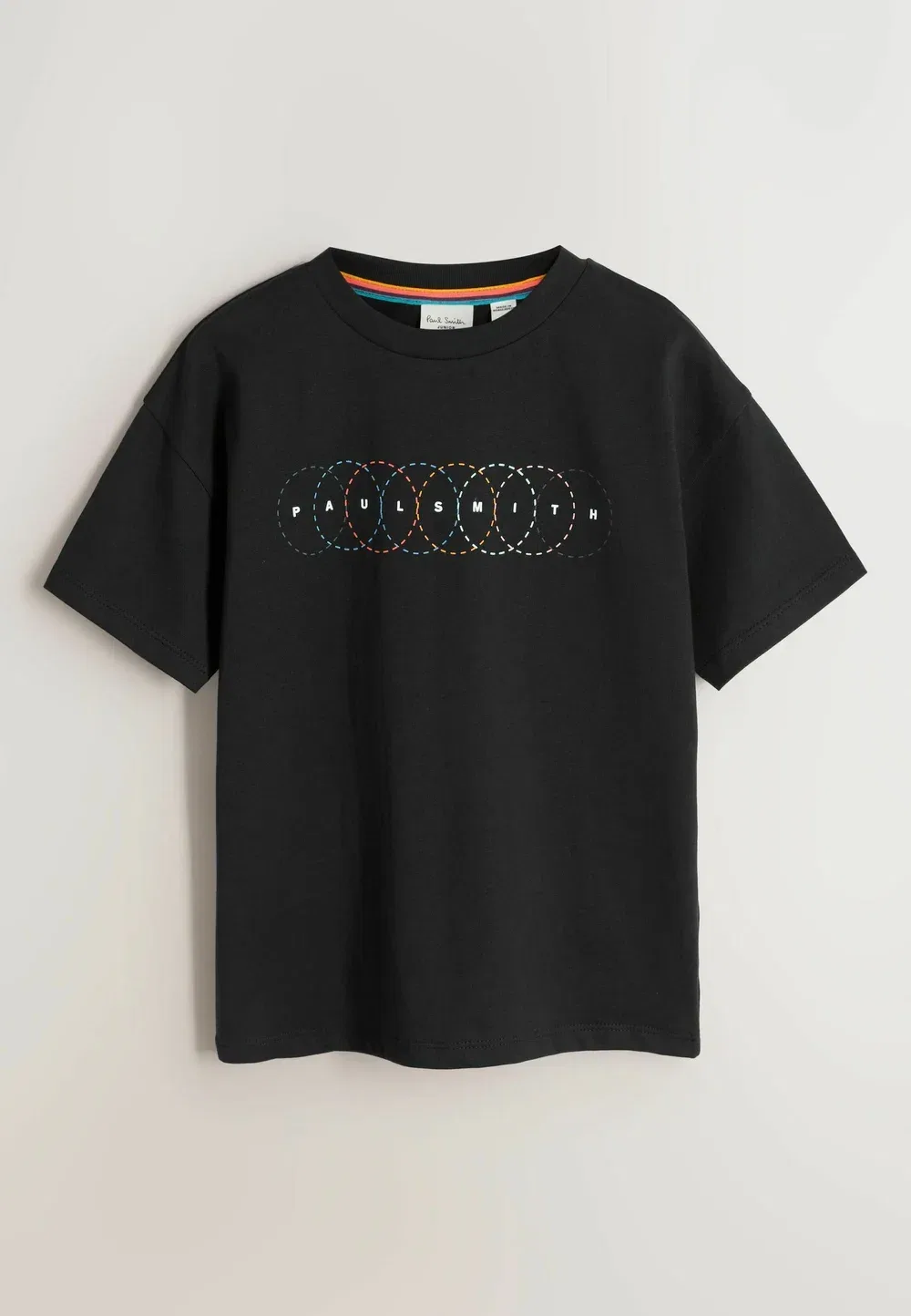 Футболки стандартного кроя - комплект из 3 футболок с принтом Paul Smith Junior, Red Blue Black — фото 2