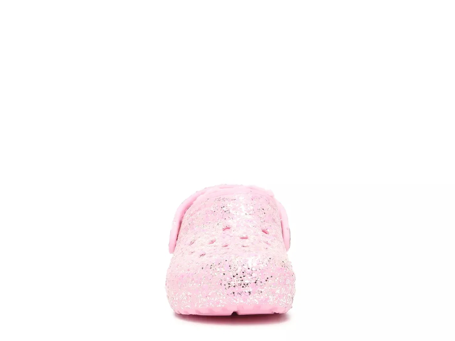 Клоги Classic Lined Glitter, Crocs, розовый — фото 2