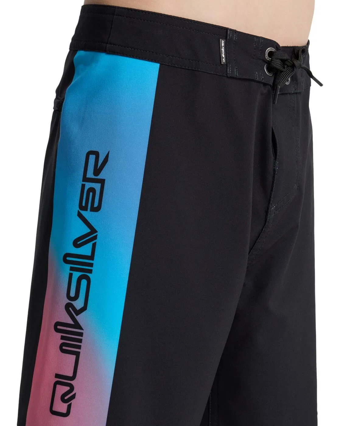 Детские плавки-бордшорты для мальчиков с принтом SURFSILK HOLMES 17" Quiksilver, Schwarz — фото 4