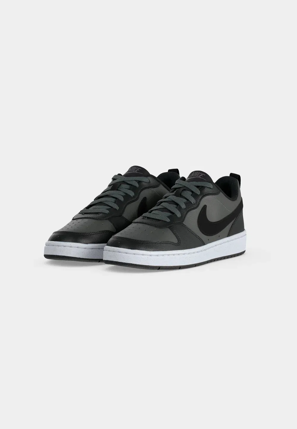 Кроссовки унисекс Court borough Nike Sportswear, Iron Grey/Black/White — фото 3
