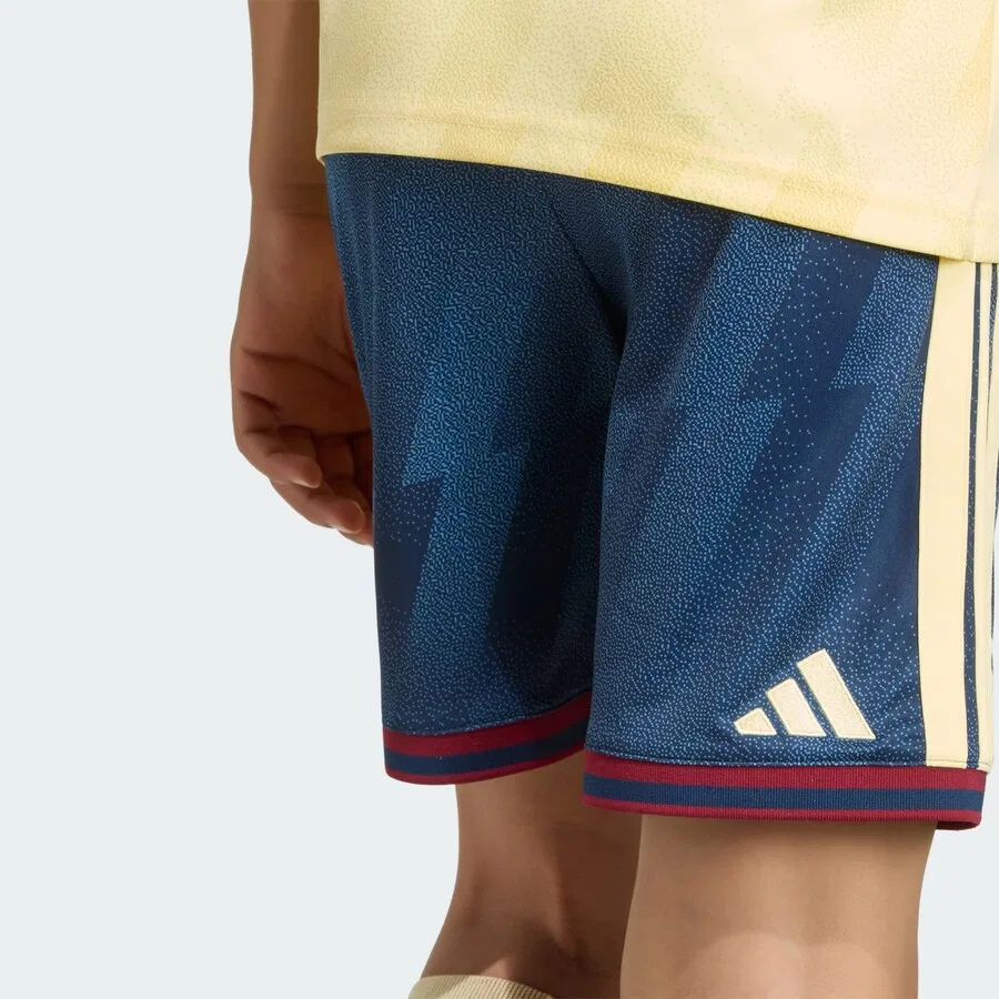 Спортивные шорты ADIDAS PERFORMANCE Regular Workout Pants в темно-синем и светло-голубом цветах — фото 3