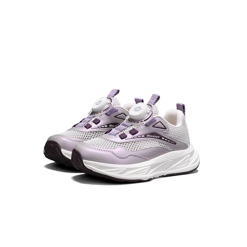 Детские кроссовки с защитой от скольжения Dickies, Iridescent Silver-Unlined Mesh — фото 4