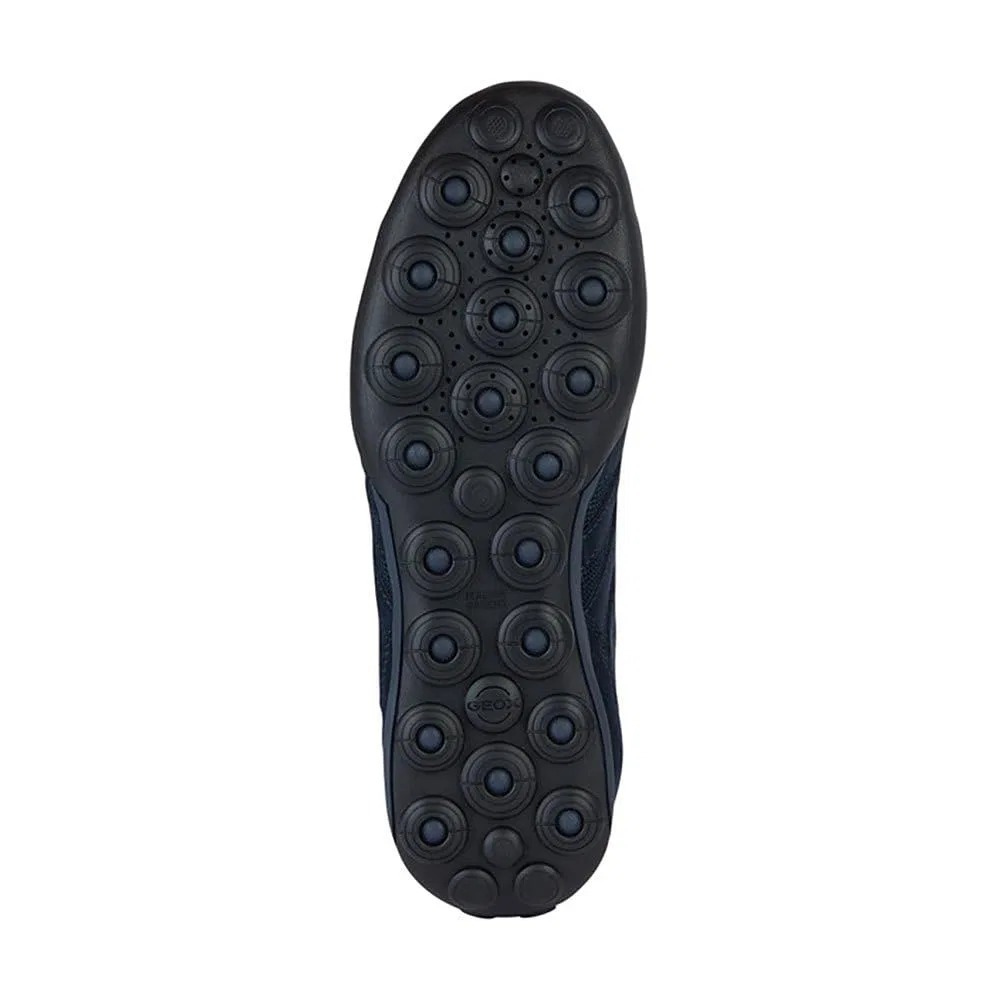 Детские кроссовки для мальчиков кожаные U Snake 2.0 A Geox, Blue Navy — фото 3