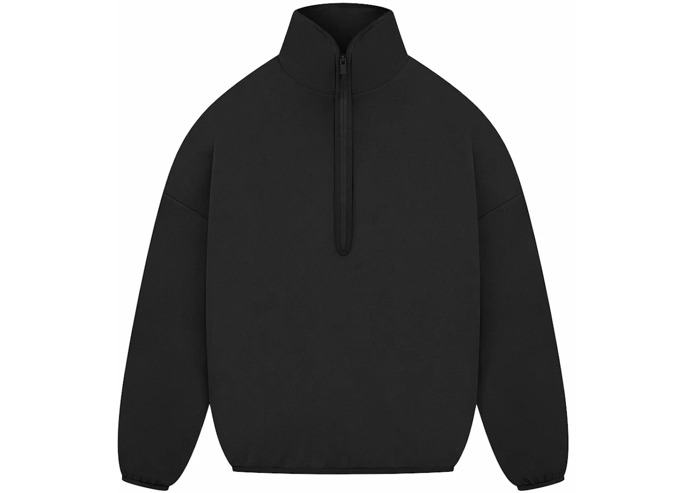 Мужская куртка из замши и флиса с молнией Fear of God Athletics, Black