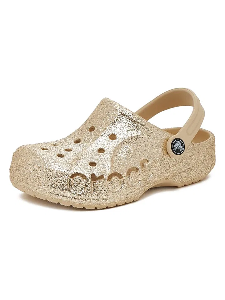 Шлепанцы Baya Crocs, золотой — фото 2