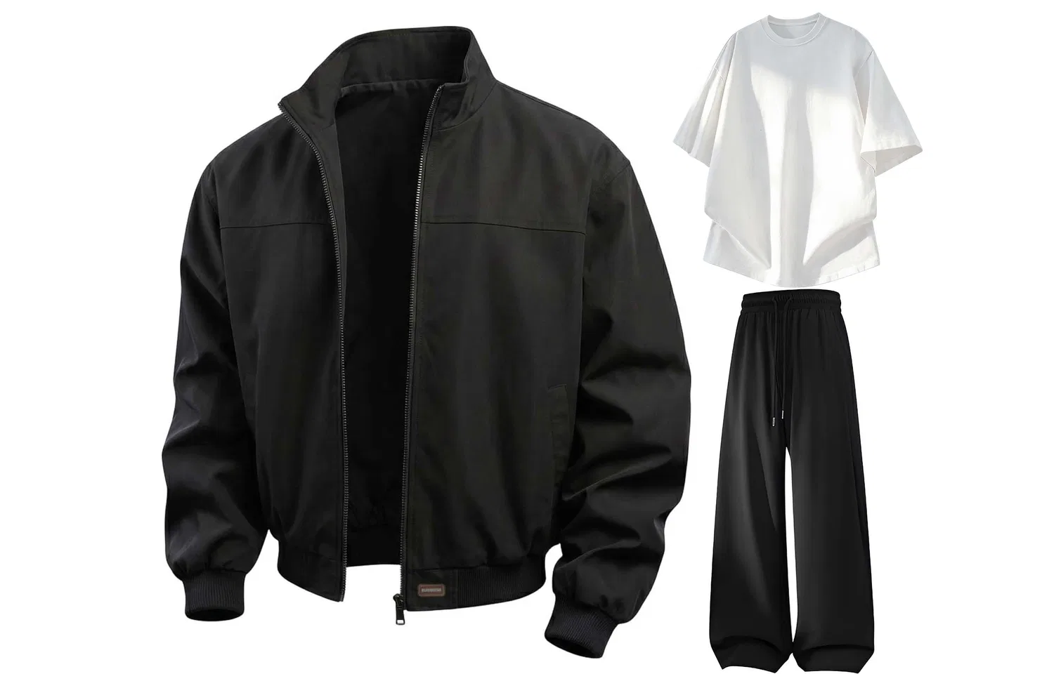 Детский комплект казуальной спортивной одежды с воротником-стойкой, Casual Sportswear, WARRIOR — фото 4