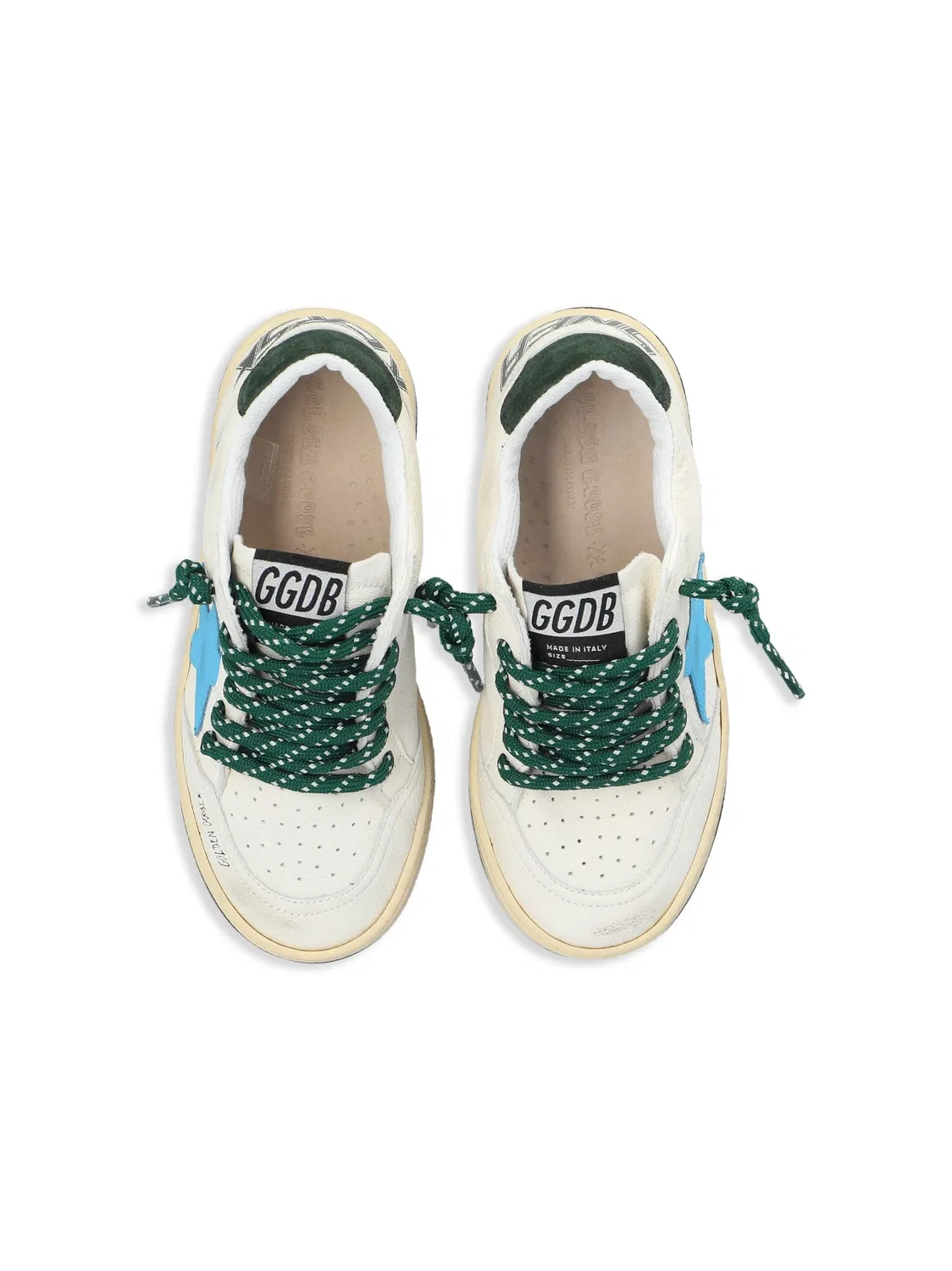 Кроссовки Young Ball Star Golden Goose, белый — фото 2