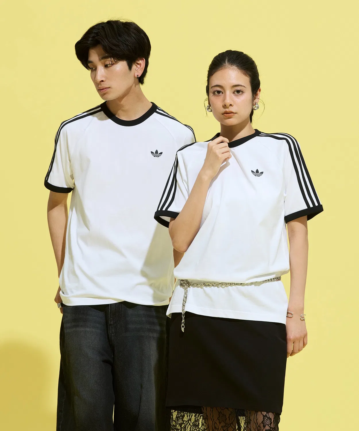Мужская футболка с длинным рукавомAdidas Originals, Белый — фото 2