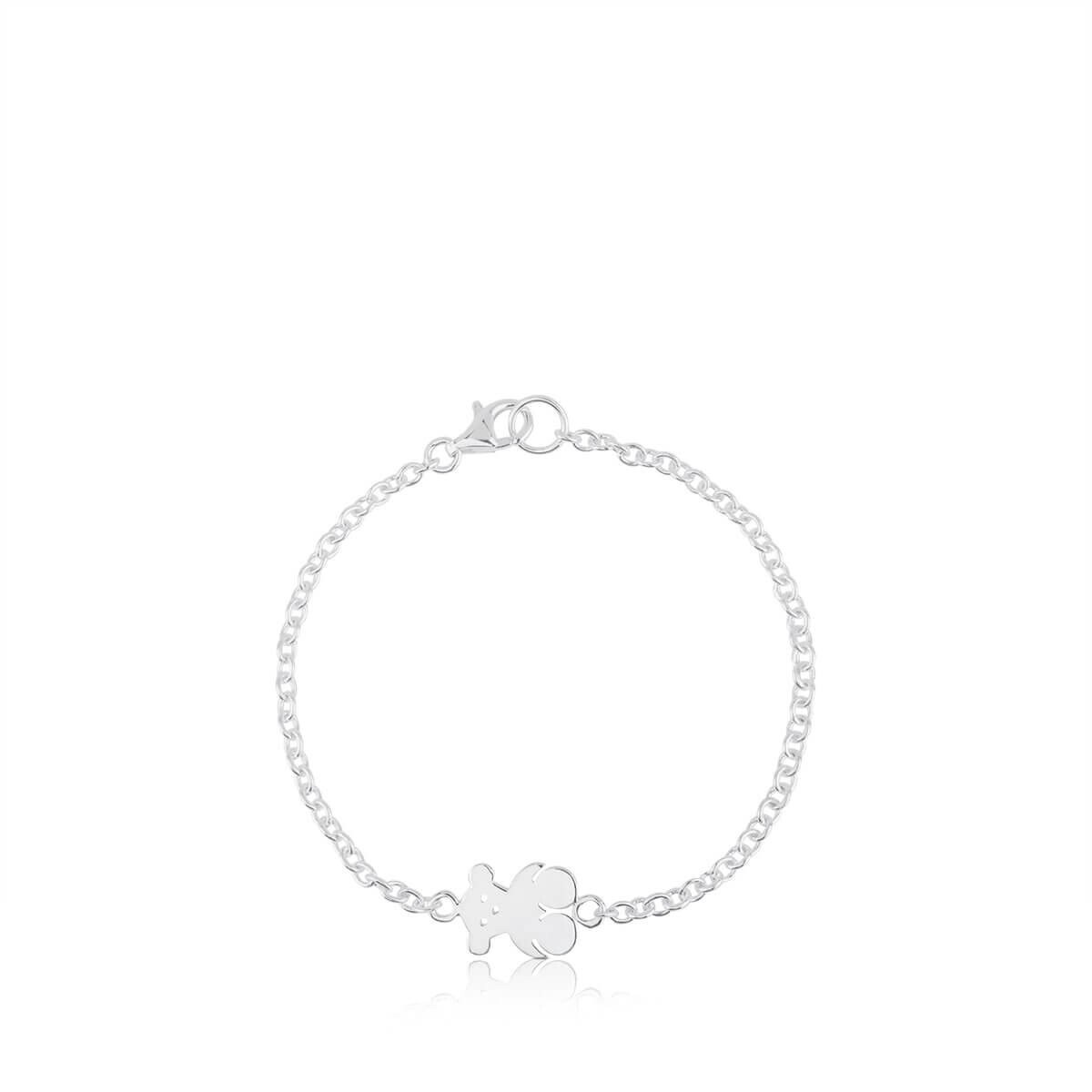

Браслет Tous Bear 16cm, серебро