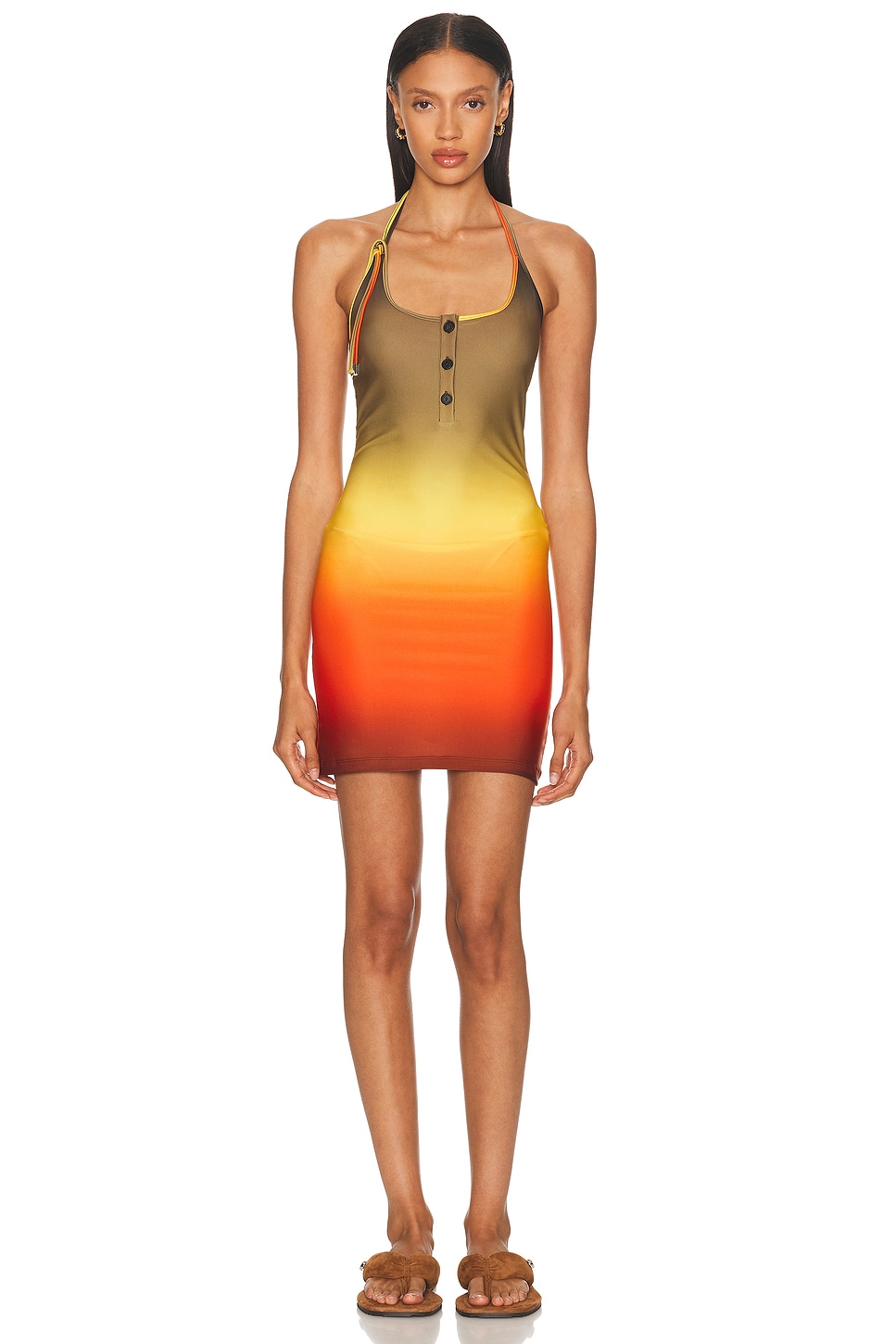 

Мини-платье The Attico, Multicolor