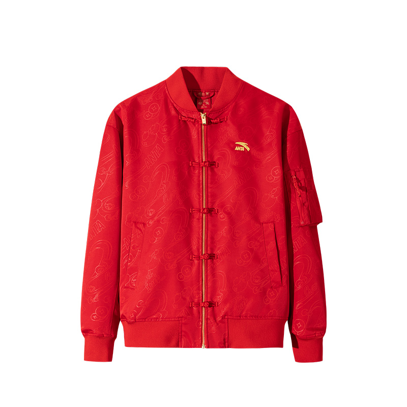 

ANTA Куртка Life Collection мужская насыщенного красного цвета, Rich Red