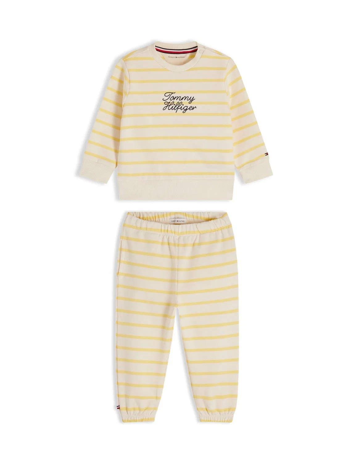 Спортивный костюм Tommy Hilfiger с логотипом Rope, желтый