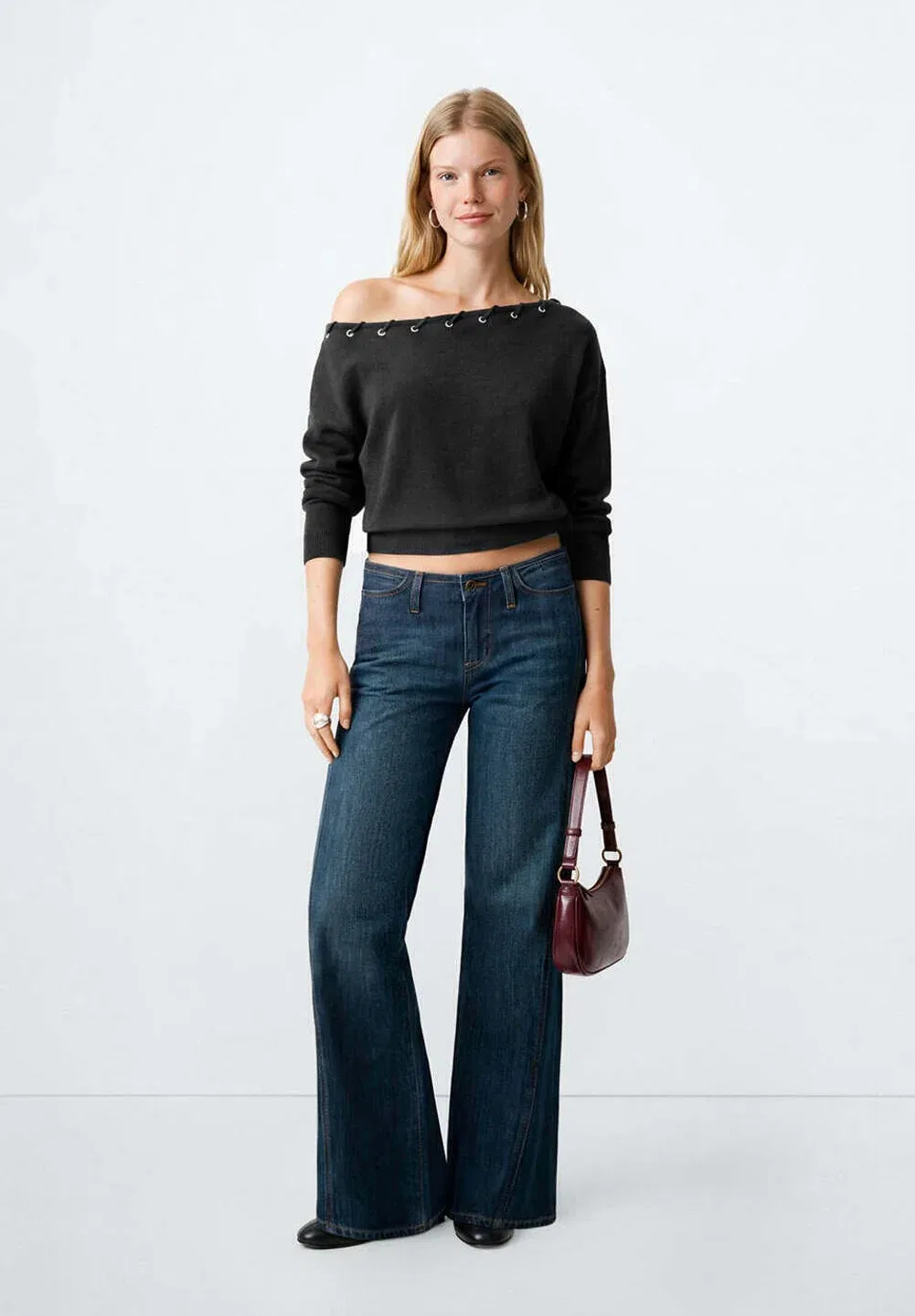 Подростковый - джемпер Mango Kids, Anthracite