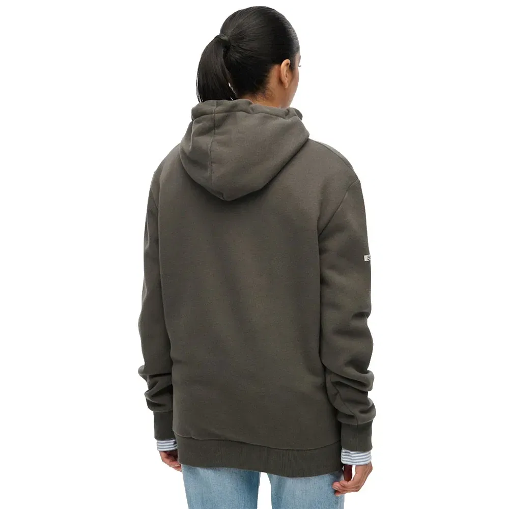 Худи Superdry Vintage Logo Tonal, серый — фото 2