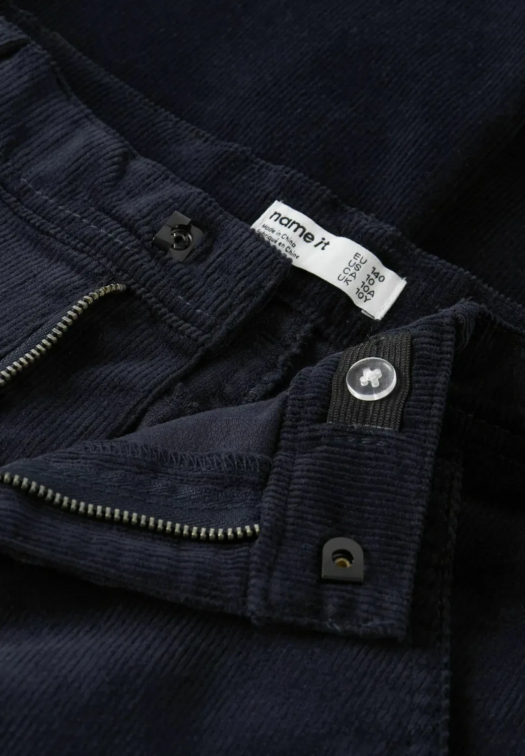 Брюки-Скейтер из вельвета Name It, Navy Blazer — фото 3
