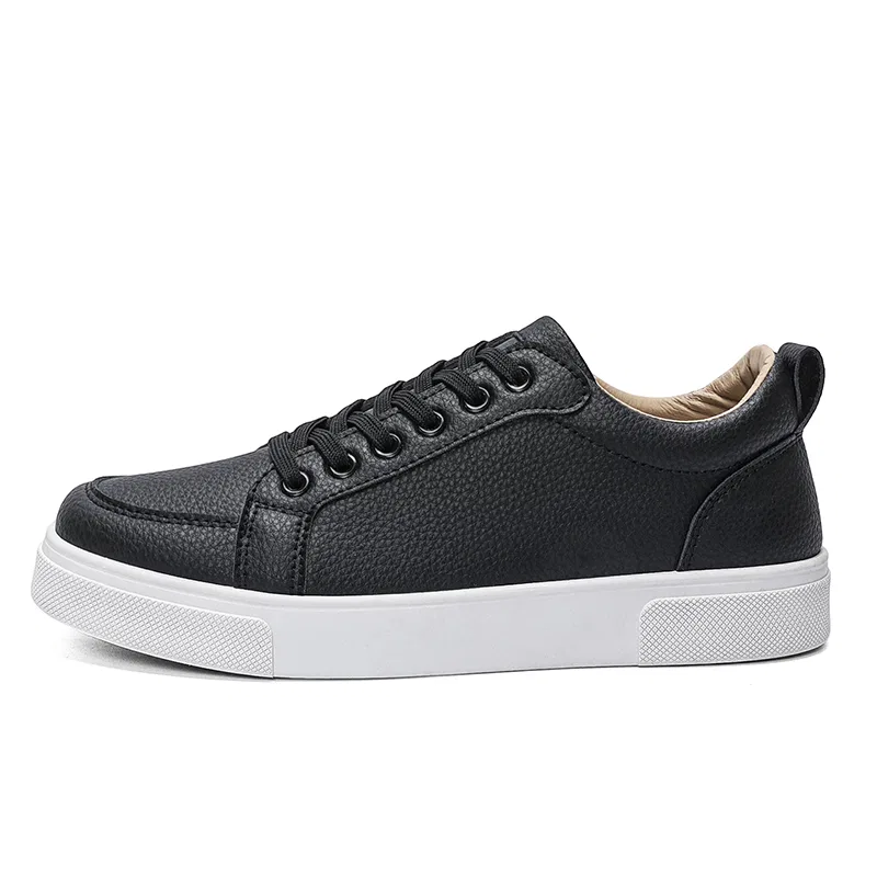 Детские кеды для скейтбординга VENICEW, Black White