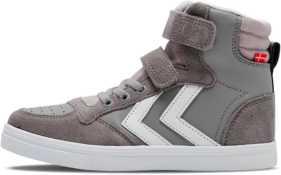 Детские кроссовки с высоким верхом Slimmer Stadil High Jr Hummel, Alloy