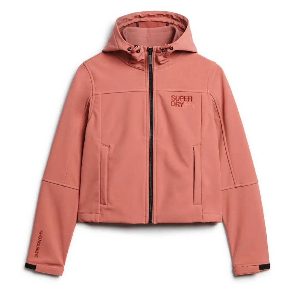

Куртка Superdry Soft Shell Trekker, розовый