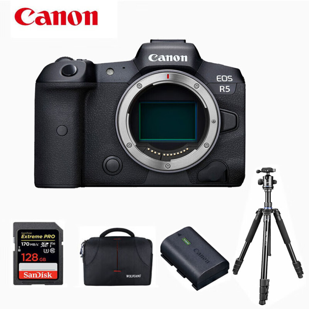 

Фотоаппарат Canon EOS R5 8K Single Body с картой памяти 128G