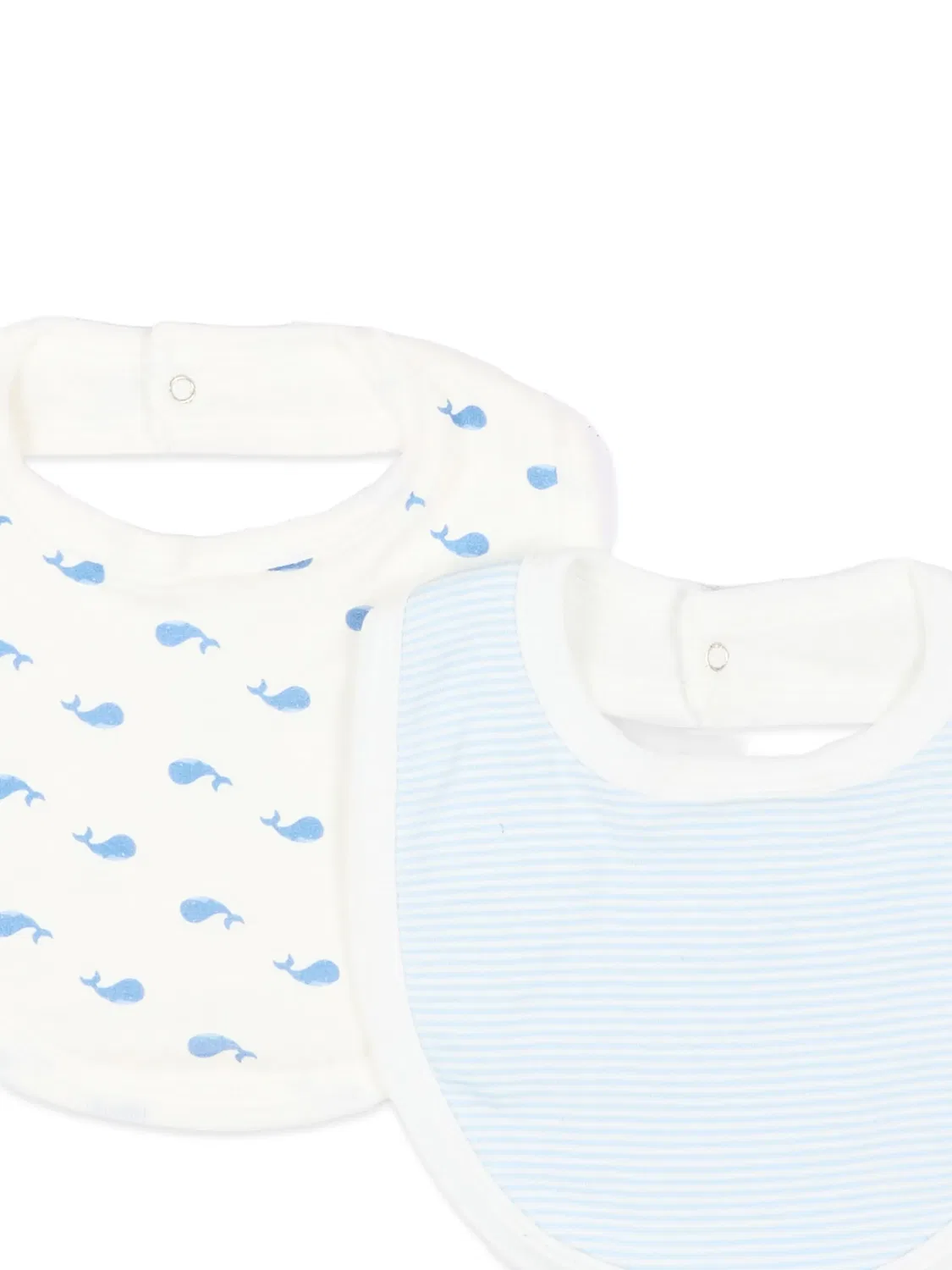 Комплект из двух нагрудников с принтом Petit Bateau, синий — фото 4