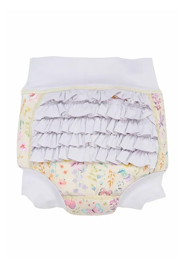 Плавки с цветочным принтом Frill Mikk-line, Purple Aop, фиолетовый — фото 2