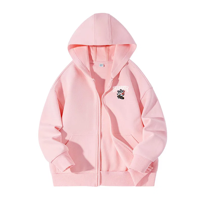 Детское худи с капюшоном, средней посадки, Nation Trend Panda White K, WARRIOR