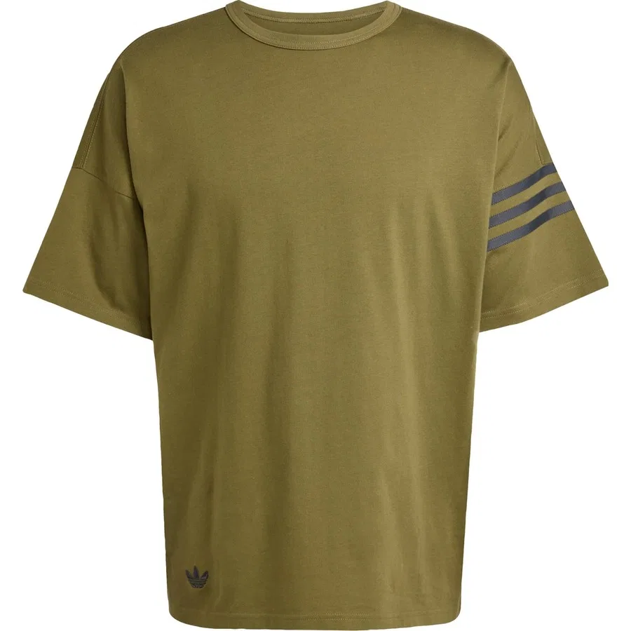 Футболка с длинным рукавом Neuclassics Tee adidas, Зеленый — фото 3