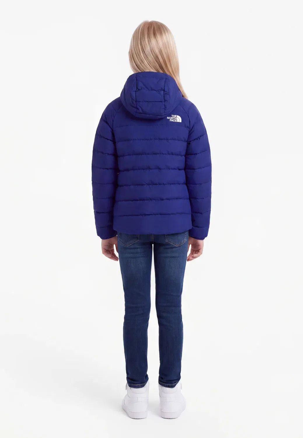 Двусторонняя куртка с капюшоном Perrito - зимняя куртка The North Face, Bold Blue — фото 2