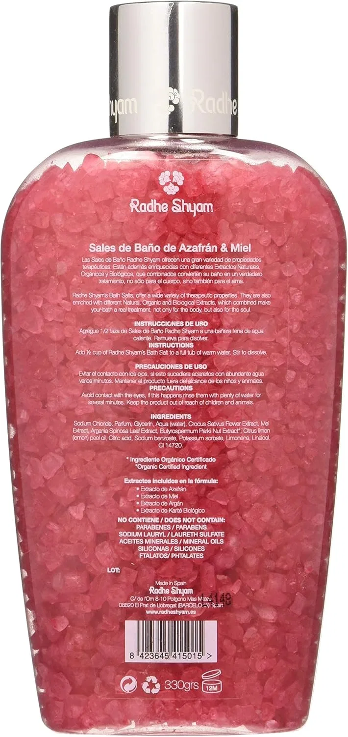 Соль для ванн Honey Radhe Shyam, 250 мл — фото 2