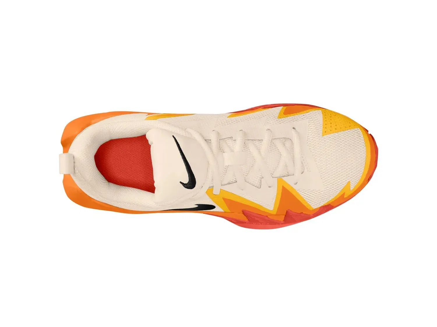 Кроссовки S.T. Dynamite, Nike, Белый/Оранжевый — фото 4