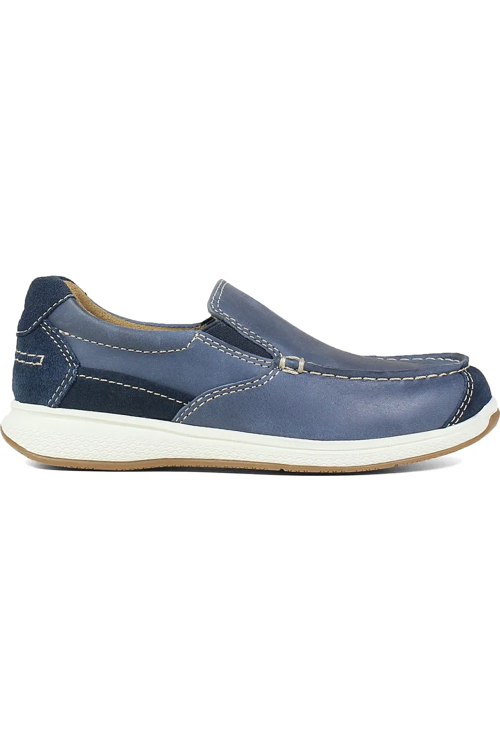 Детские туфли мокасины slip-on на мягкой подошве Great Lakes Florsheim, индиго — фото 3