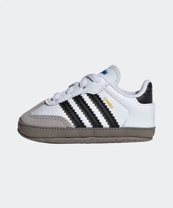 Кроссовки Samba Crib, Adidas Kids, белый — фото 3