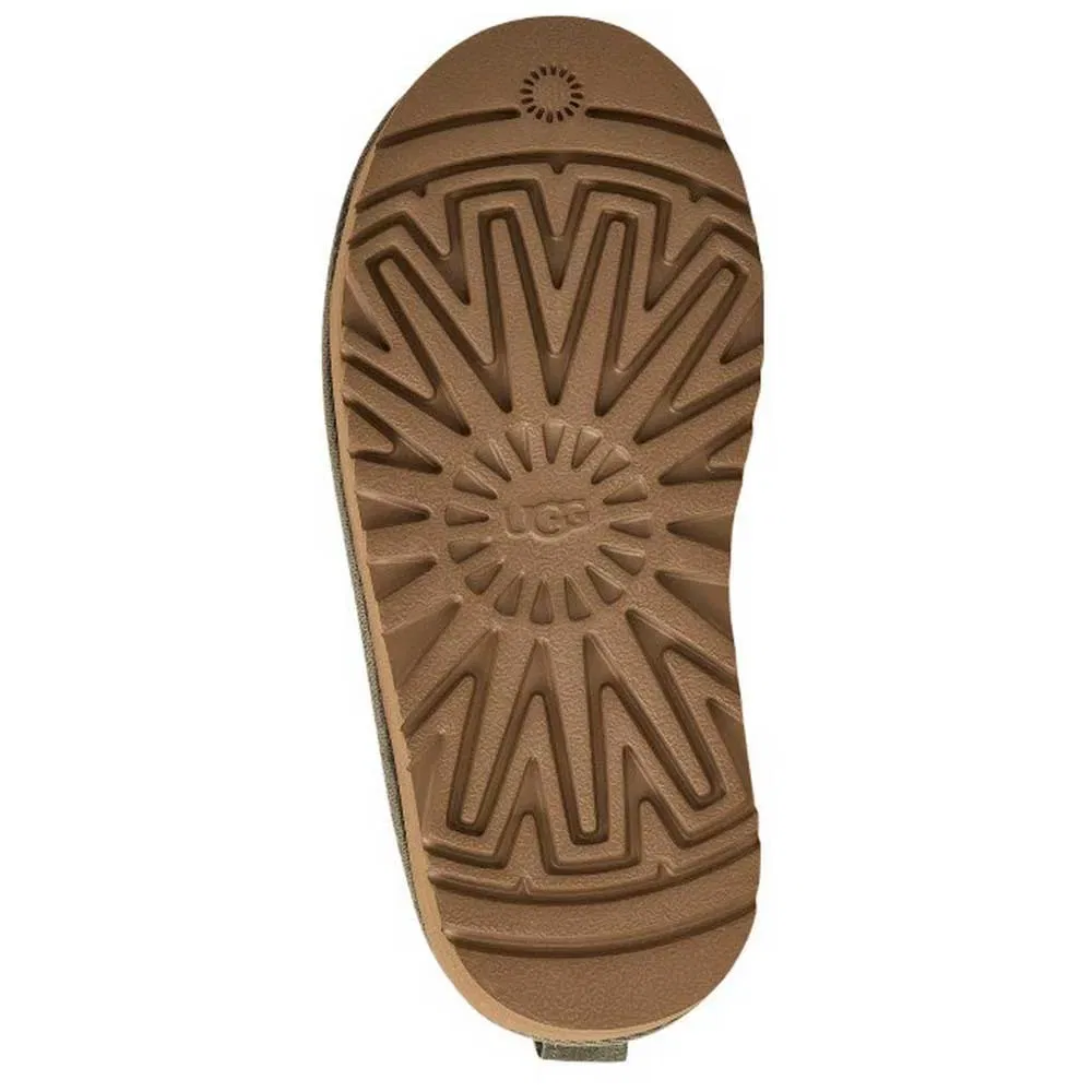 Детские ботинки-челси с низким голенищем Ugg Classic Ultra Mini, Green — фото 2