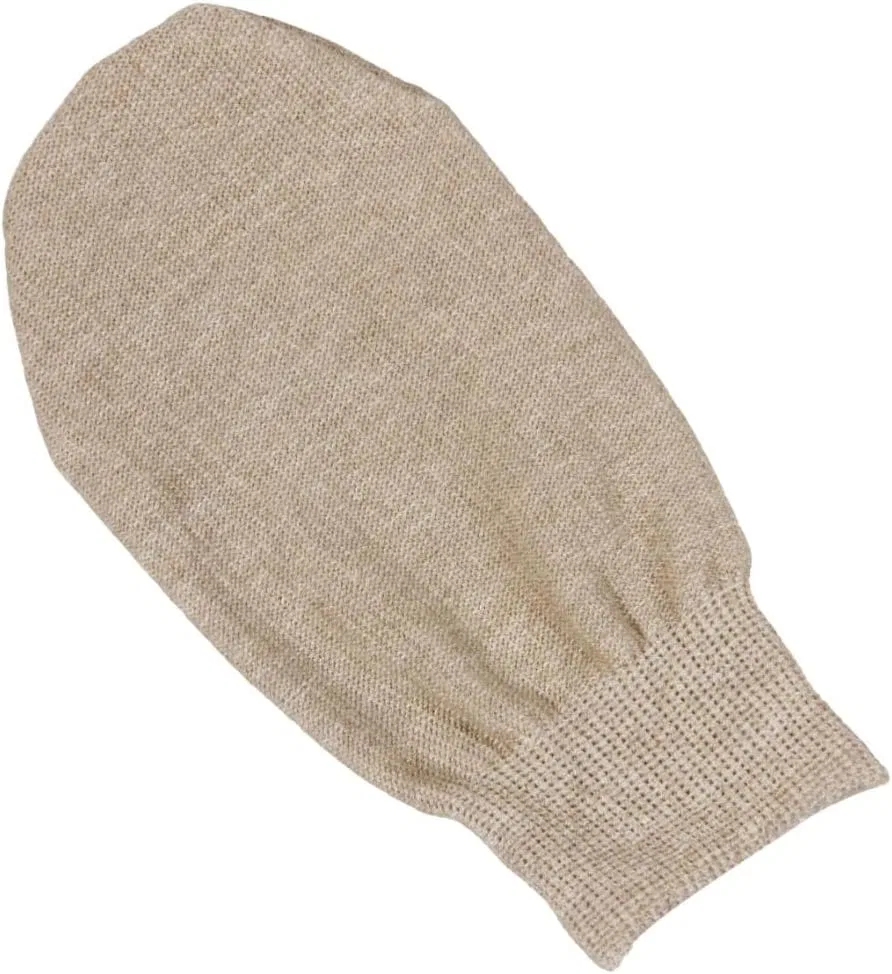 Хаммам варежка из органического льна и хлопка Anaé, 23 x 12 см — фото 2