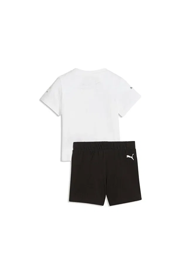 Детский комплект спортивного костюма с принтом Bmw M Motorsport Essentials Puma, Puma Black — фото 2