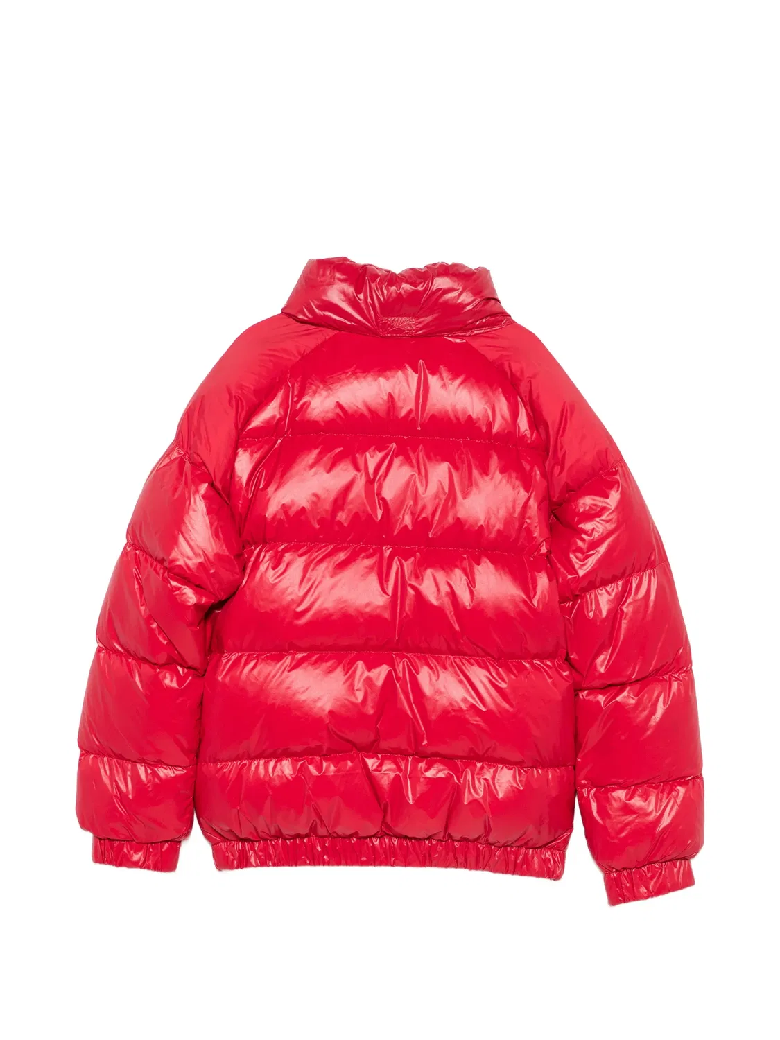 Стеганая куртка с высоким воротником Pyrenex Kids, красный — фото 2