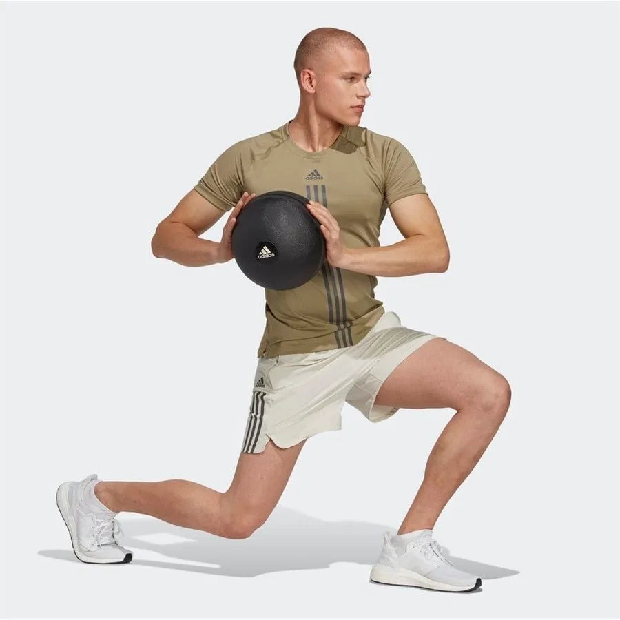 Шорты спортивные с принтом Alphastrength Woven adidas, Разноцветный — фото 3