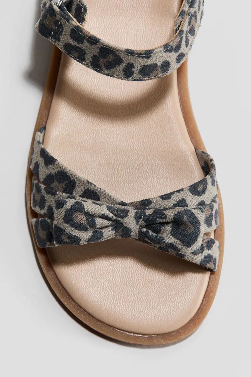 Сандалии H&M, Beige/Leopardenprint — фото 2