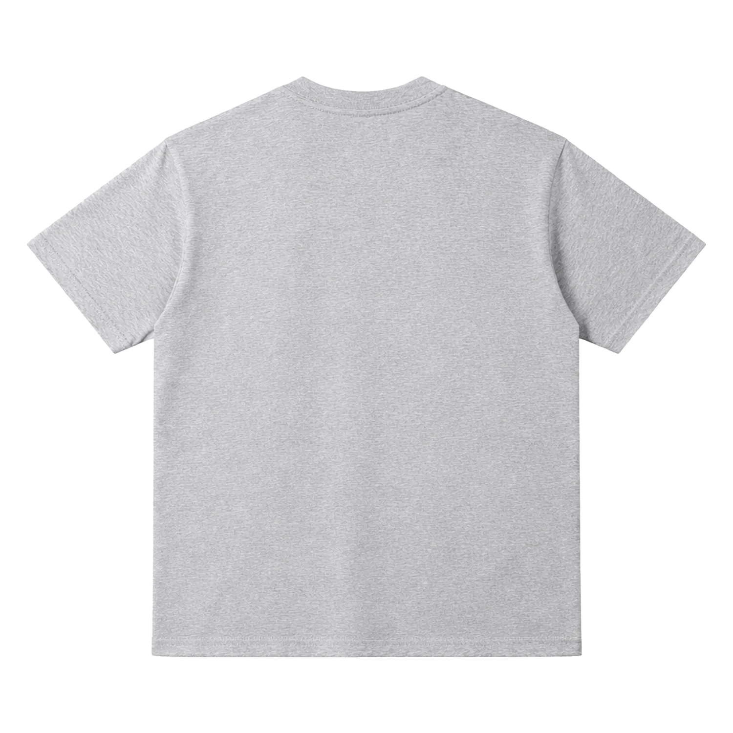 Детская футболка с круглым вырезом и прямым кроем Heather Gray MostwantedLab — фото 3
