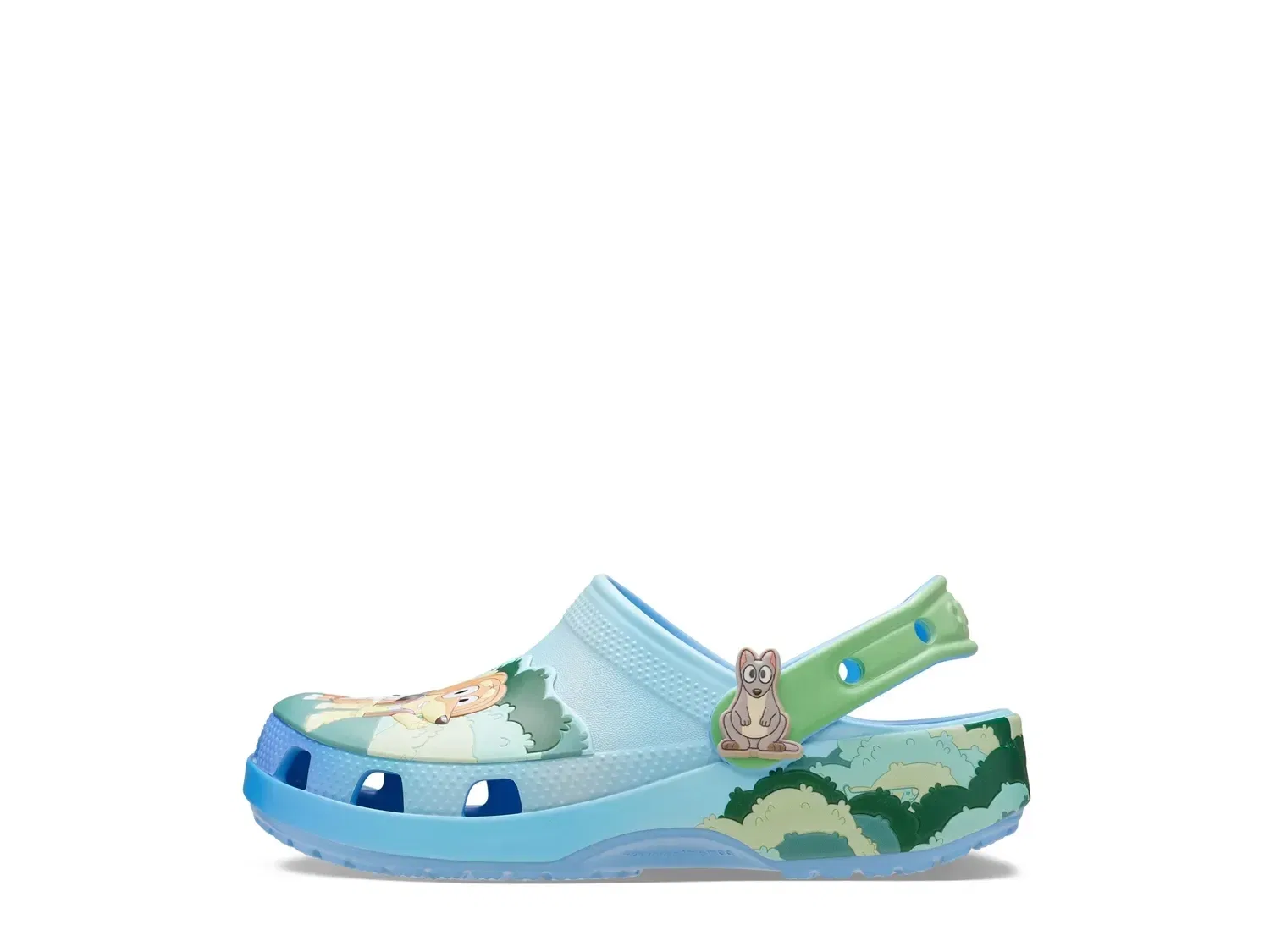 Клоги Classic Clog Bluey, Crocs, разноцветный — фото 3