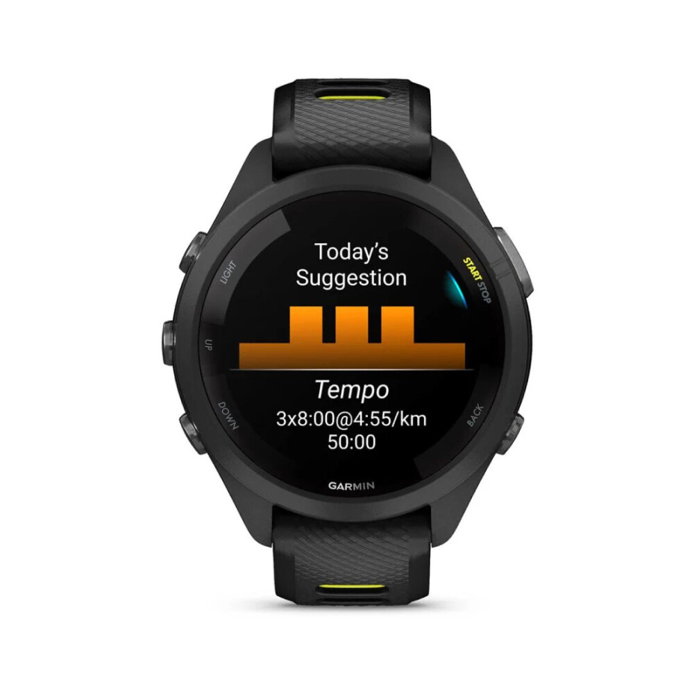 

Умные часы Garmin Forerunner 265S, 1.1", Wi-Fi, черный/желтый