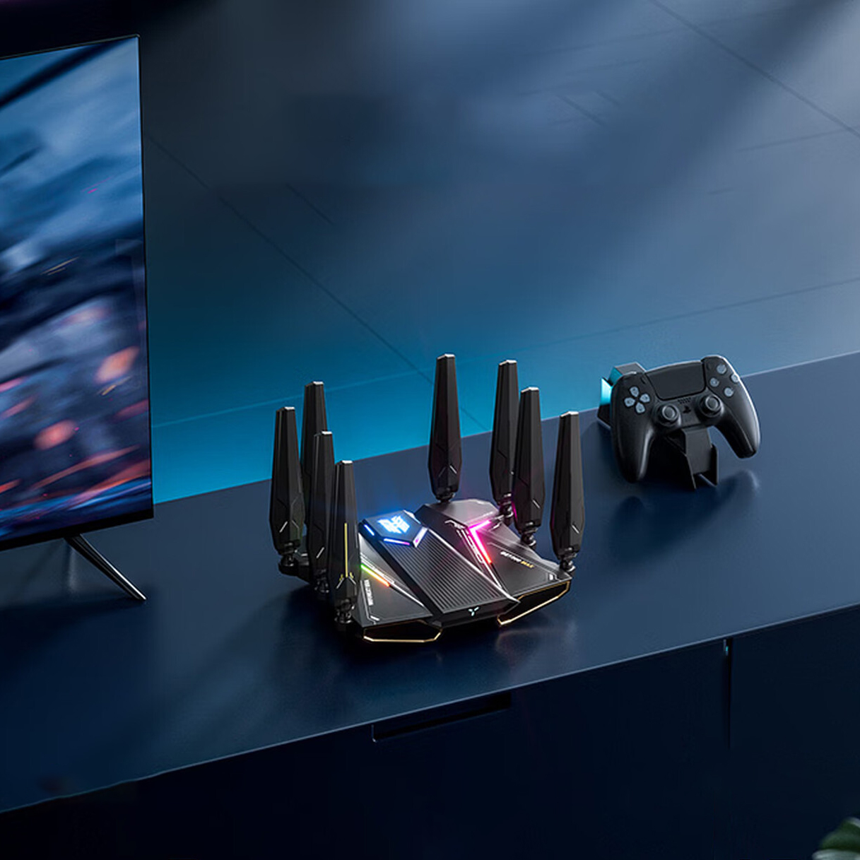 Zte Be7200 Max Router Wi-Fi роутер ZTE WenTian BE7200 MAX, черный выгодно купить по цене от ...