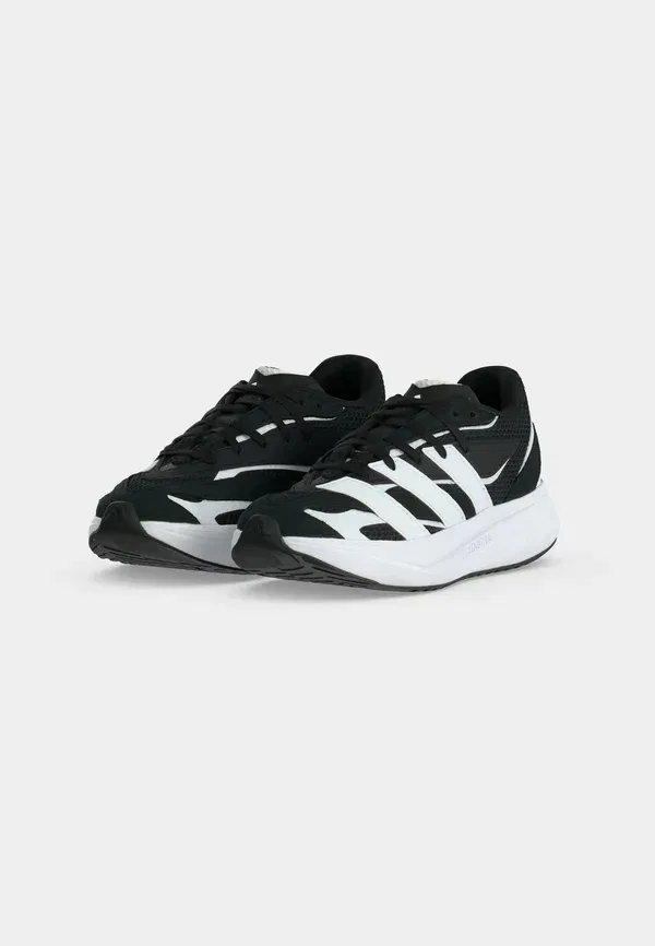 Кроссовки Lightblaze унисекс для бега по шоссе Adidas Performance, белый/черный — фото 3