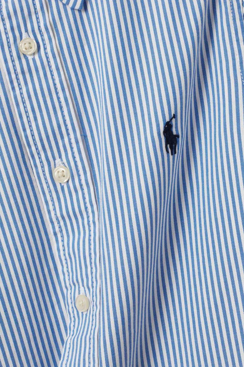 Рубашка в полоску Oxford Slim-Fit Polo Ralph Lauren — фото 4