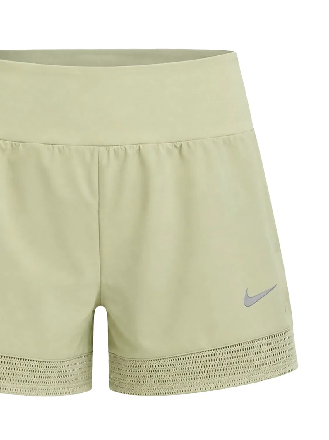 Беговые шорты Dri-Fit оливковые Nike, зеленый — фото 2