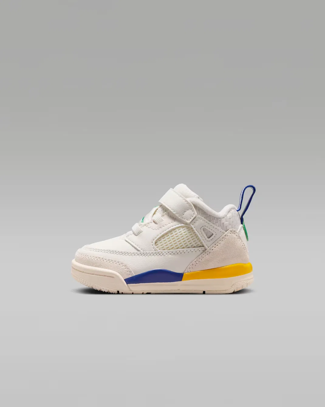 Детская/подростковая обувь Jordan Spizike Low, Sail/Old Royal/Phantom/Lucky Green